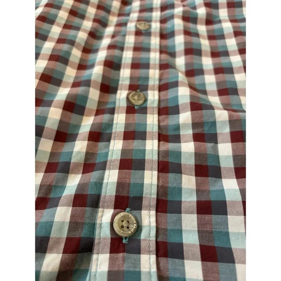 Eddie Bauer Men's Light Weight Vented Long Sleeve Bottun Down Outdoor M - Picture 5 of 11